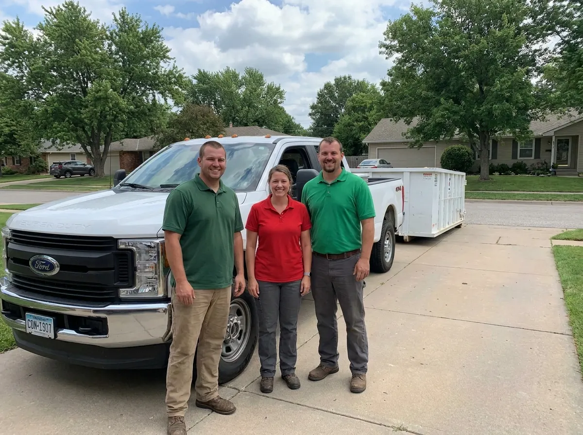 Haul Yard Dumpster Rental dumpster rental team in Wichita, KS